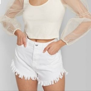 NWT high waisted shorts